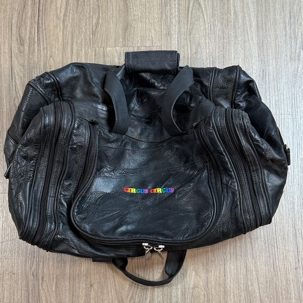 Circus Circus Bag - Vintage - Genuine Buffalo Leather- Navarre Leather Co